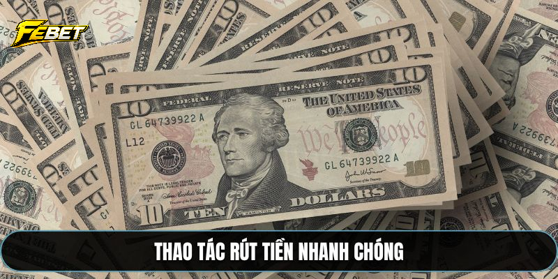 Lưu ý khi rút tiền tại febet