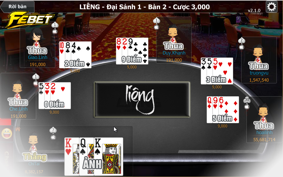 Lưu ý khi tham gia chơi tại febet