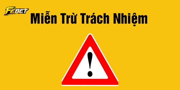 Các nội dung thường có trong miễn trách nhiệm